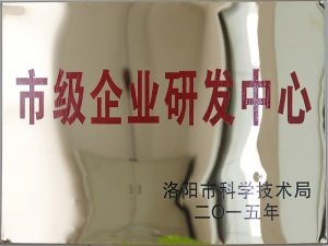 市级企业研发中心
